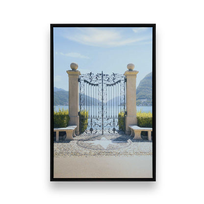 [Color:Satin Black], Picture of art in a Satin Black frame