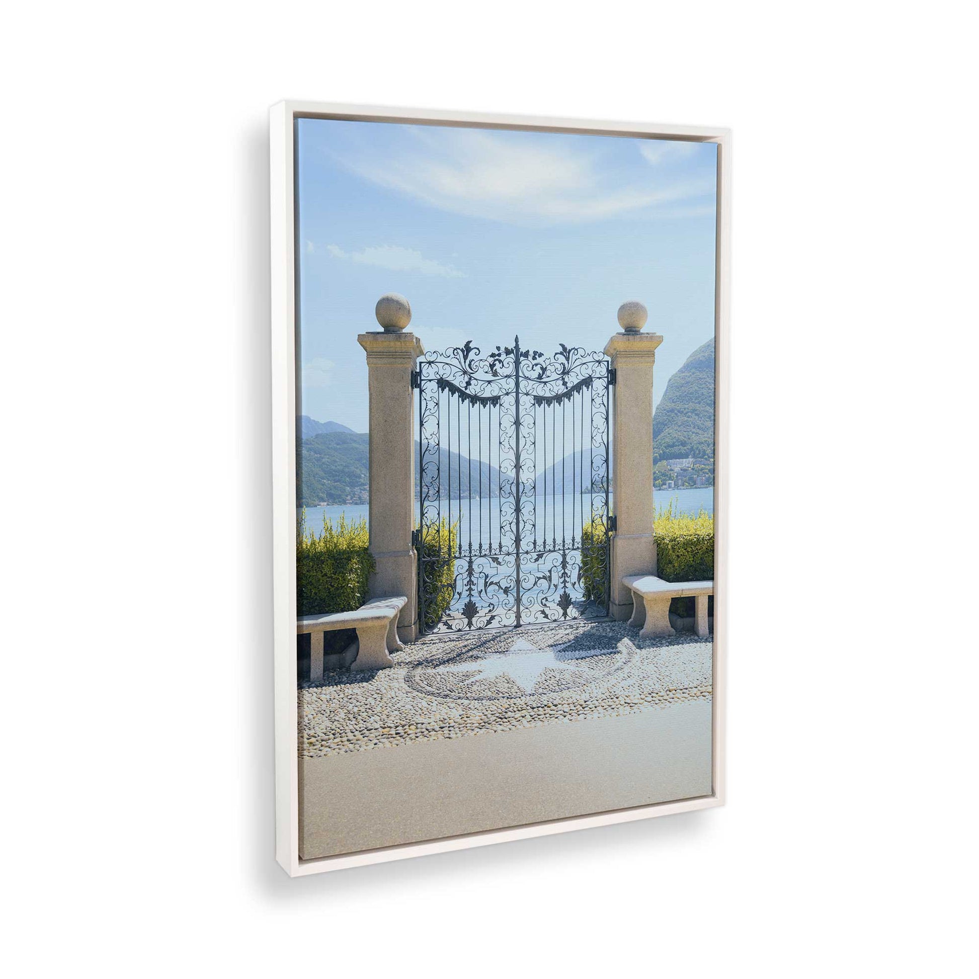 [Color:Opaque White], Picture of the corner of the art
