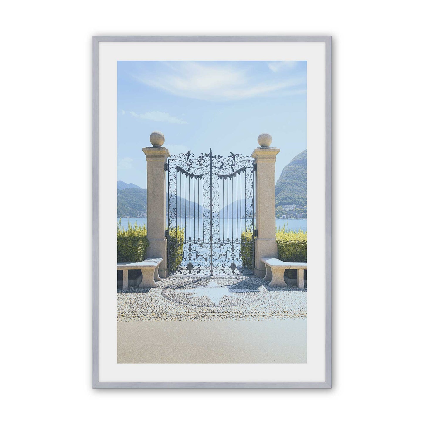 [Color:Polished Chrome], Picture of art in a Polished Chrome frame