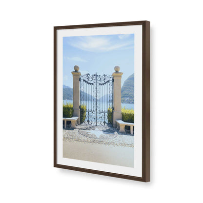 [Color:Belvinder Brown], Picture of art in a Belvinder Brown frame of the corner