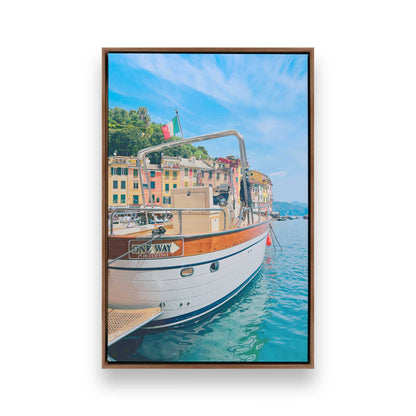 [Color:Walnut], Picture of art in a Walnut frame
