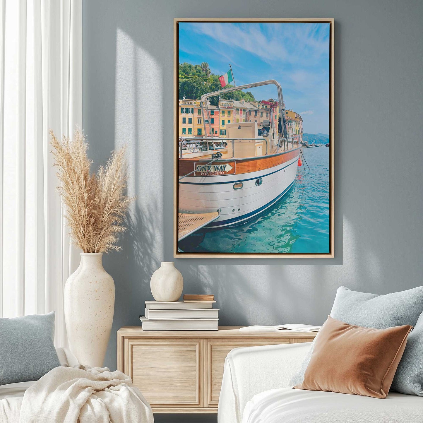 Picture of art in a room