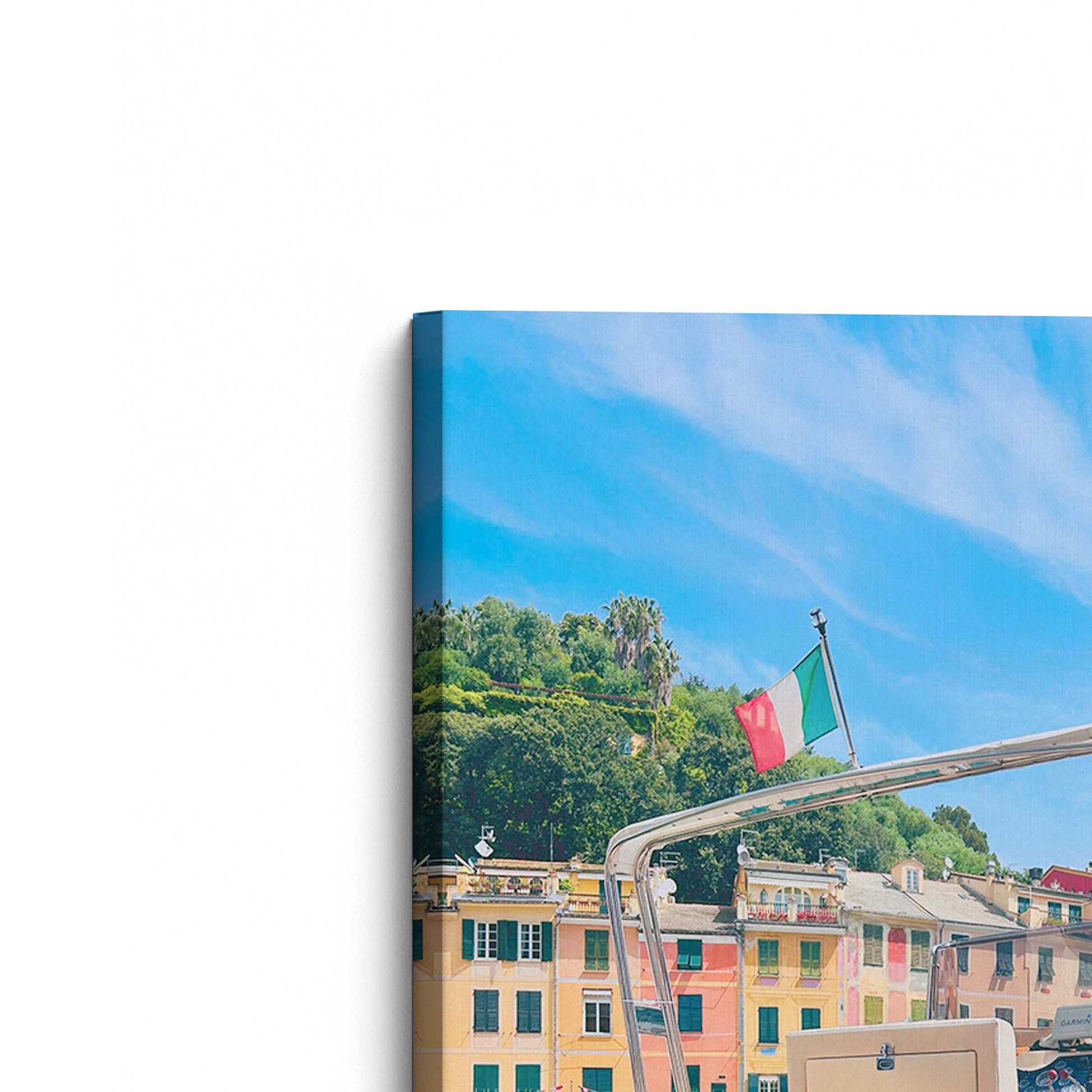 [Color:Stretched Canvas], Picture of the corner of the art