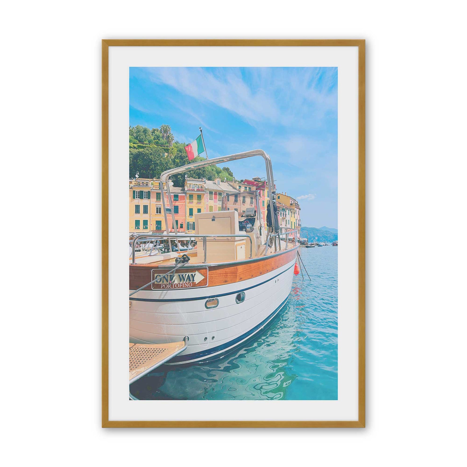 [Color:Polished Gold], Picture of art in a Polished Gold frame