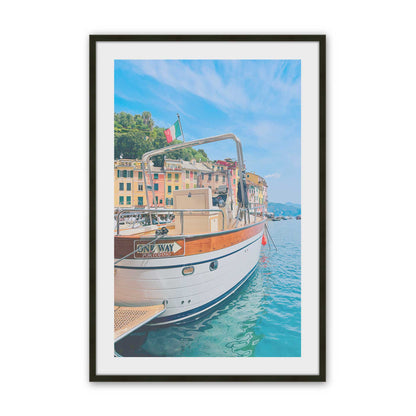 [Color:Satin Black], Picture of art in a Satin Black frame