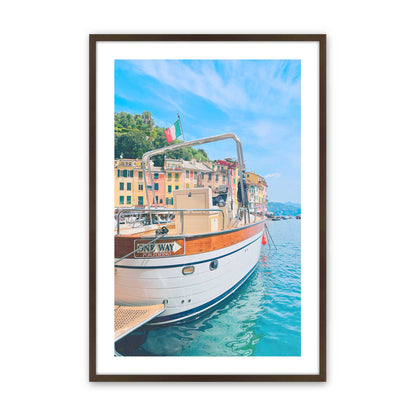 [Color:Belvinder Brown], Picture of art in a Belvinder Brown frame