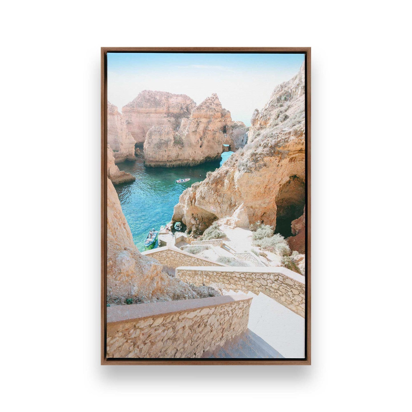 [Color:Walnut], Picture of art in a Walnut frame