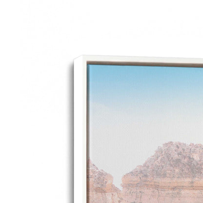 [Color:Opaque White], Picture of art in a White frame at an angle