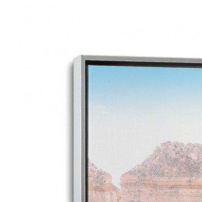 [Color:Polished Chrome], Picture of art in a Polished Chrome frame at an angle