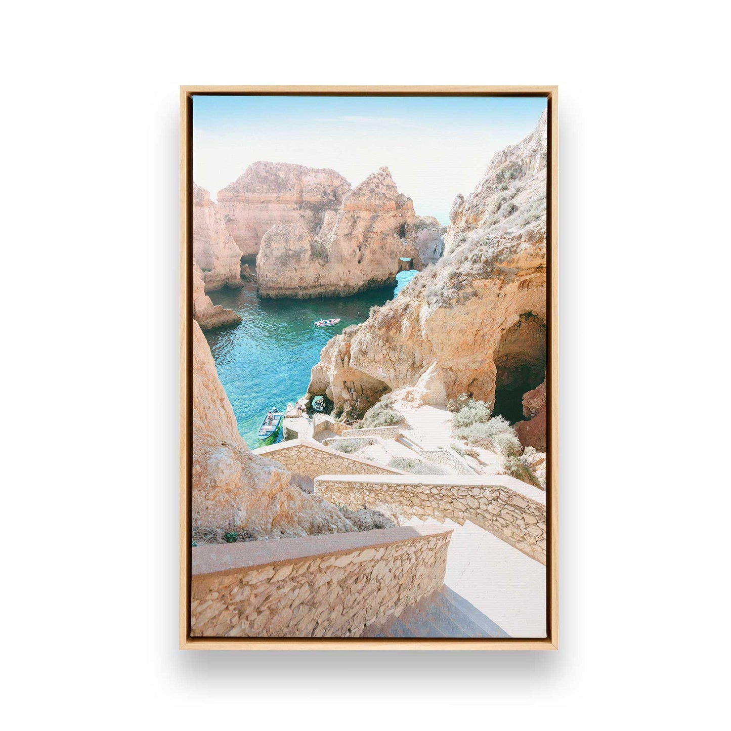[Color:American Maple], Picture of art in a American Maple frame