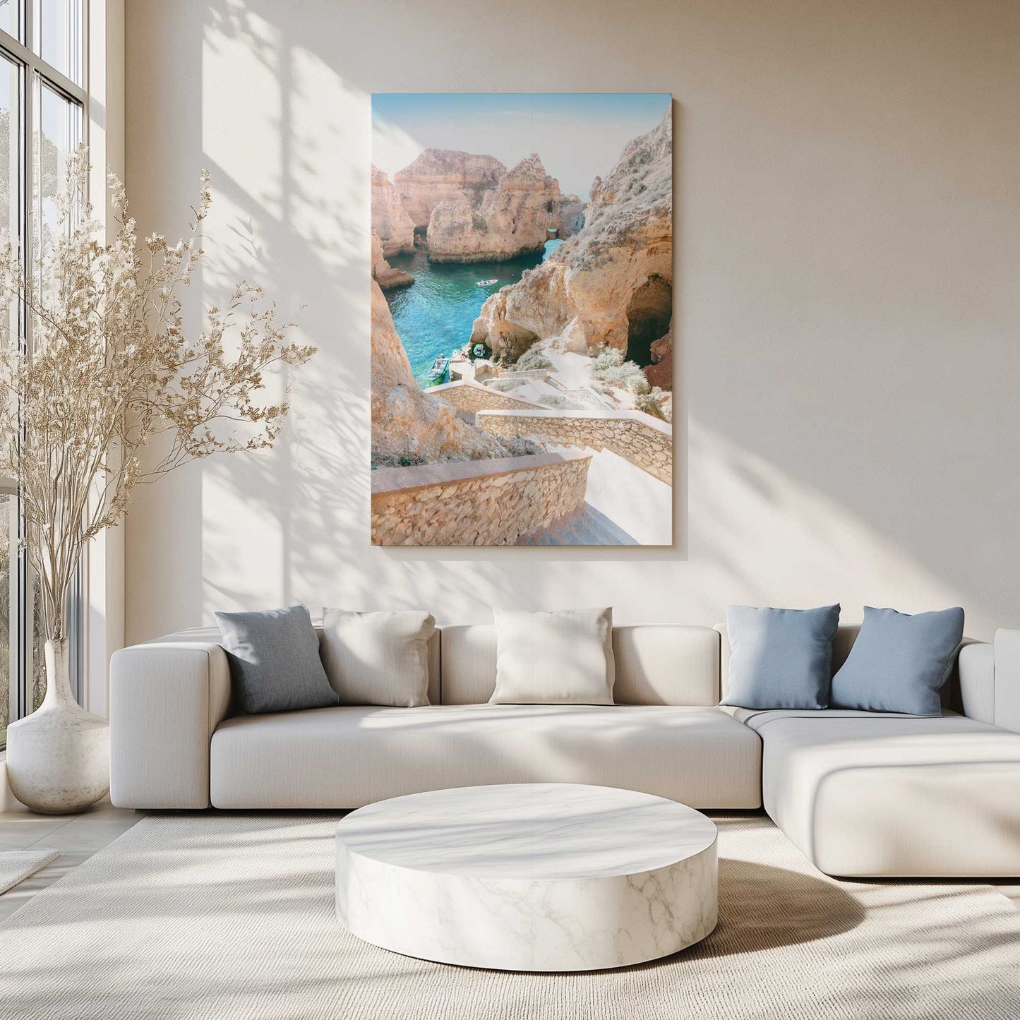 Picture of art in a room