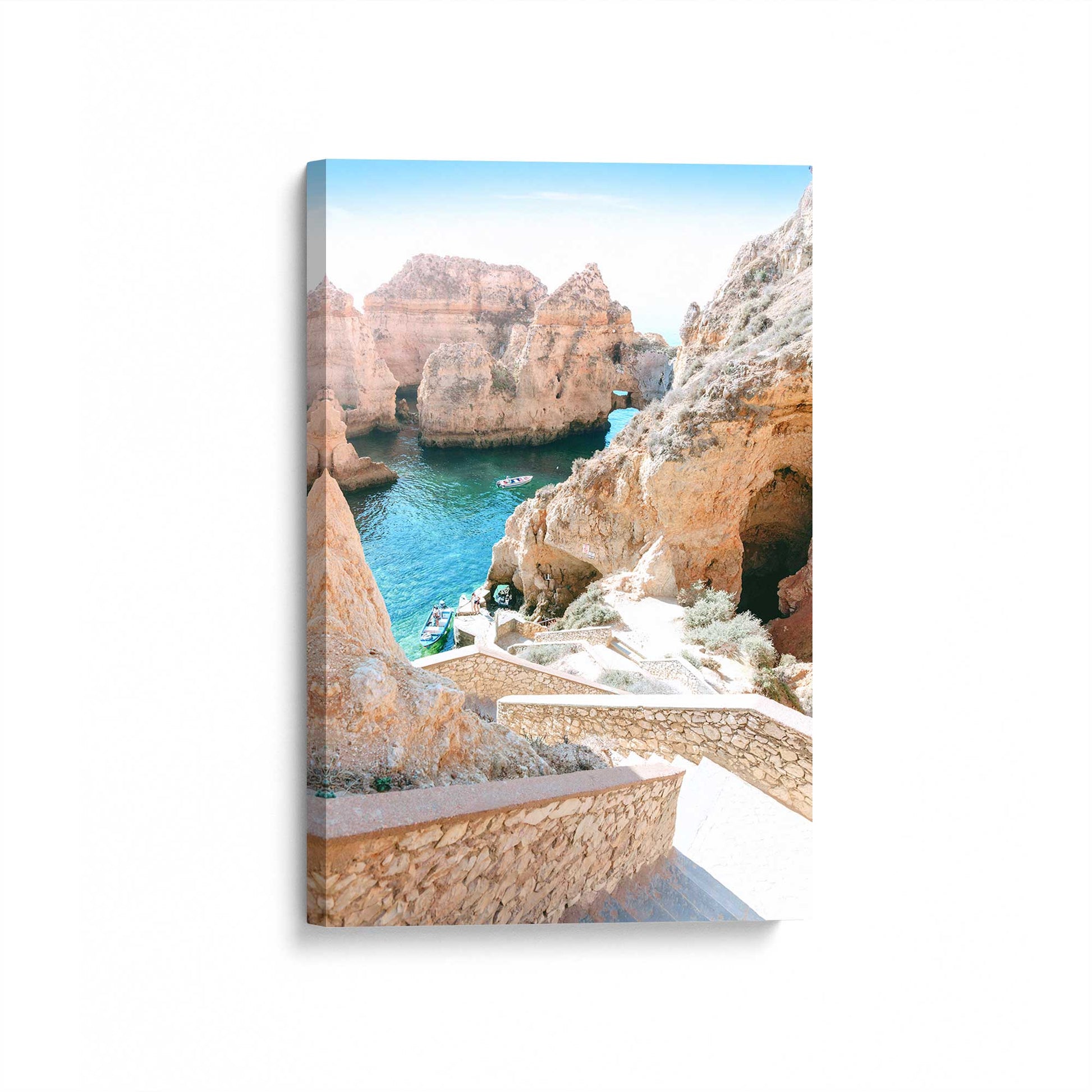 [Color:Stretched Canvas], Picture of art at an angle
