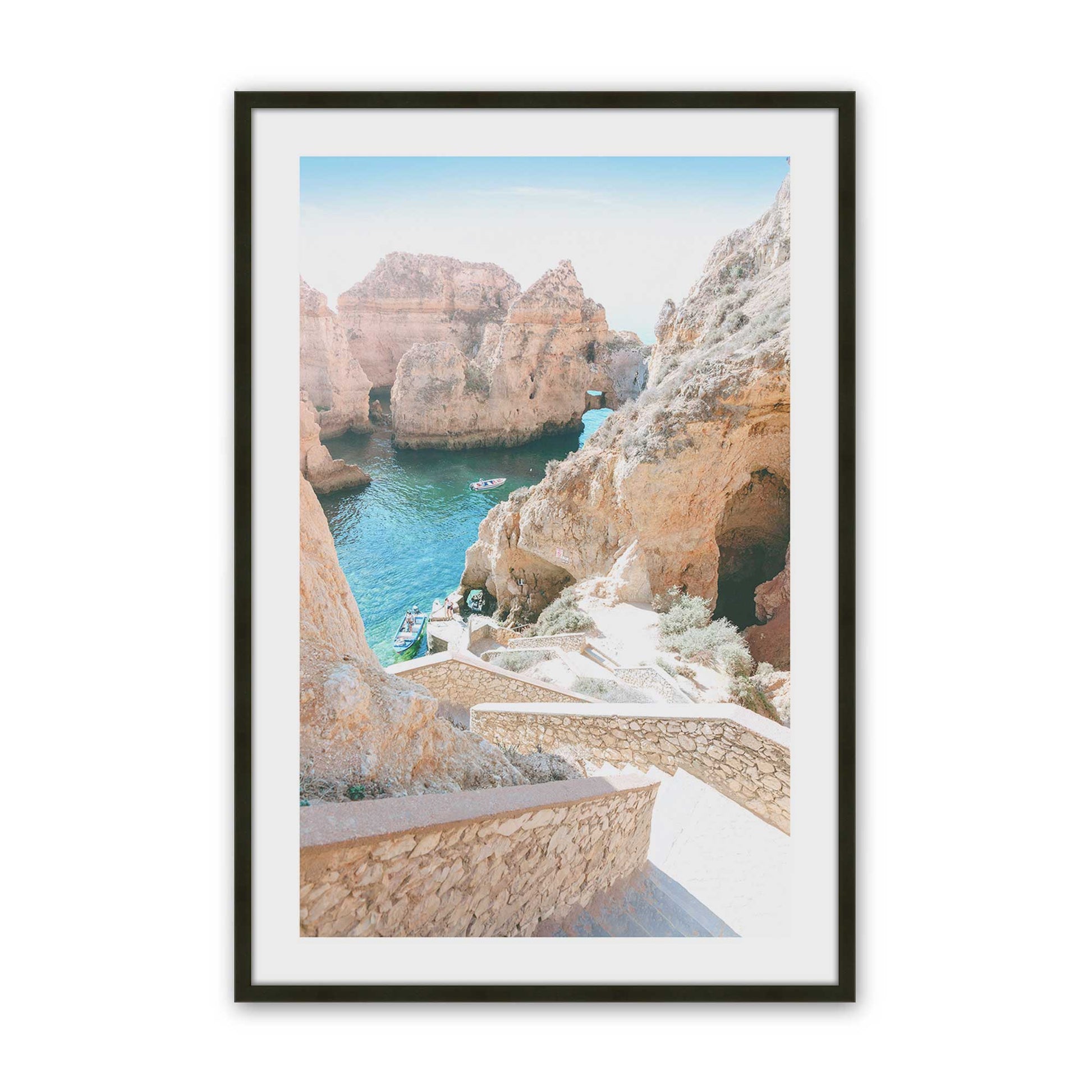 [Color:Satin Black], Picture of art in a Satin Black frame