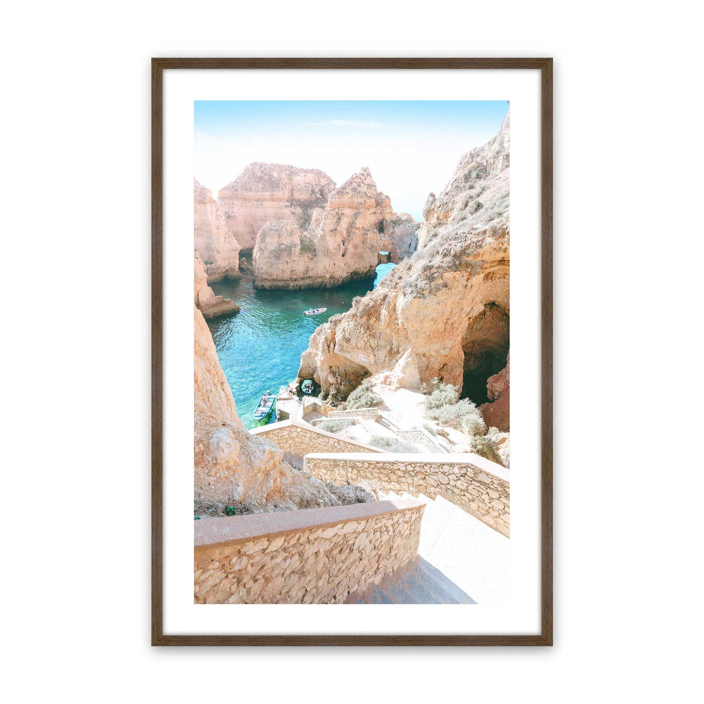 [Color:Walnut], Picture of art in a Walnut frame