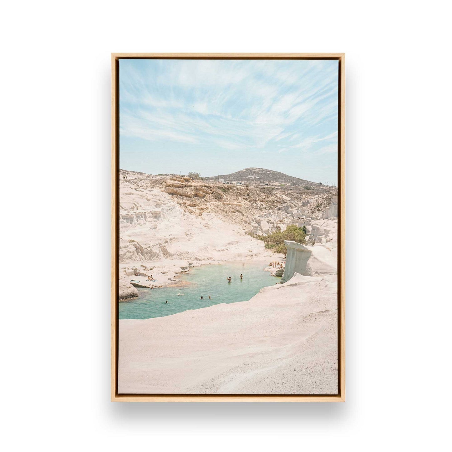 [Color:American Maple], Picture of art in a American Maple frame