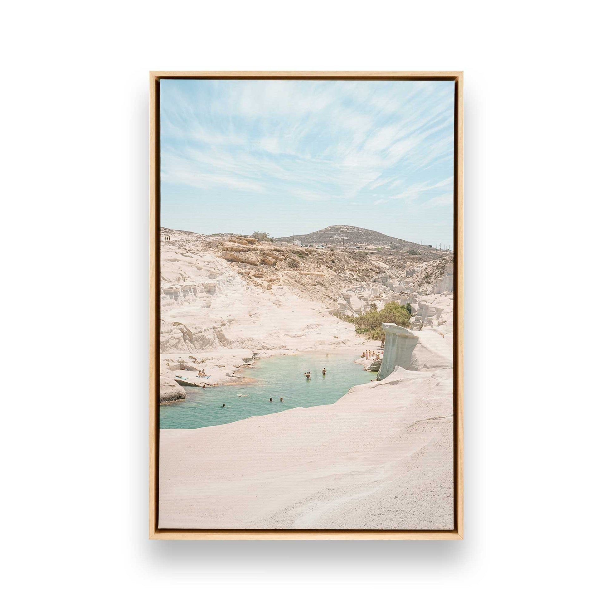 [Color:American Maple], Picture of art in a American Maple frame