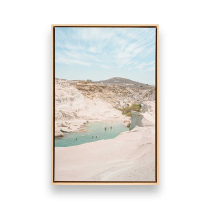 [Color:American Maple], Picture of art in a American Maple frame