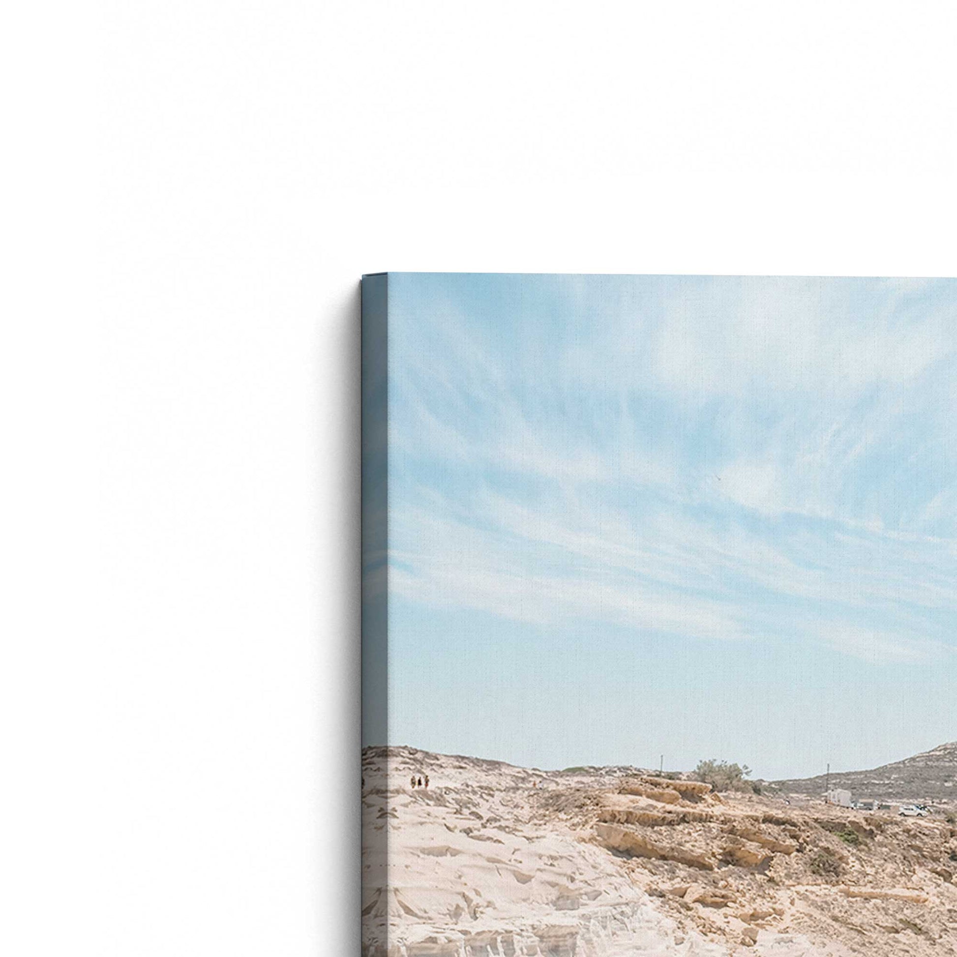 [Color:Stretched Canvas], Picture of the corner of the art
