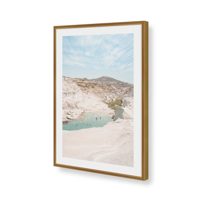 [Color:Polished Gold], Picture of art in a Polished Gold frame of the corner