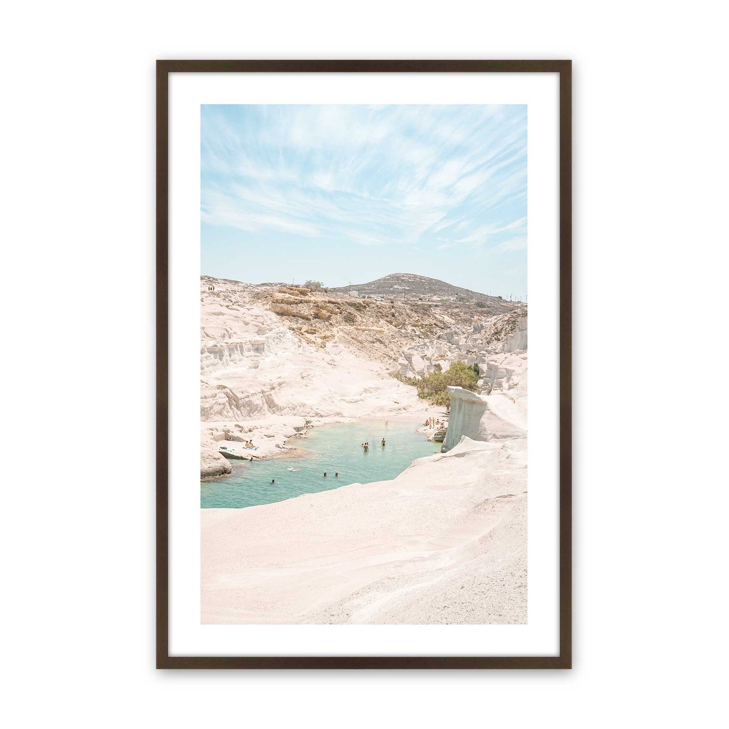 [Color:Belvinder Brown], Picture of art in a Belvinder Brown frame