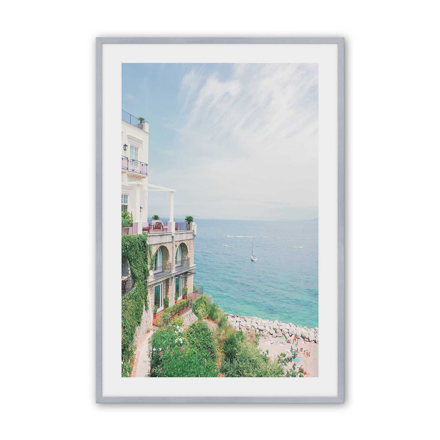[Color:Polished Chrome], Picture of art in a Polished Chrome frame