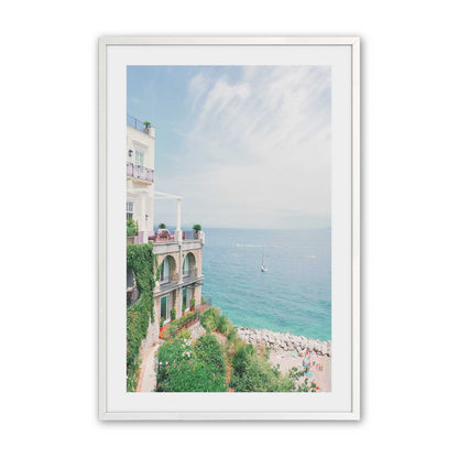 [Color:Opaque White], Picture of art in a Opaque White frame