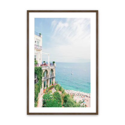 [Color:Walnut], Picture of art in a Walnut frame