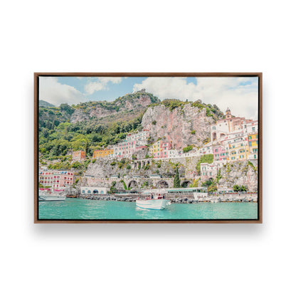 [Color:Walnut], Picture of art in a Walnut frame