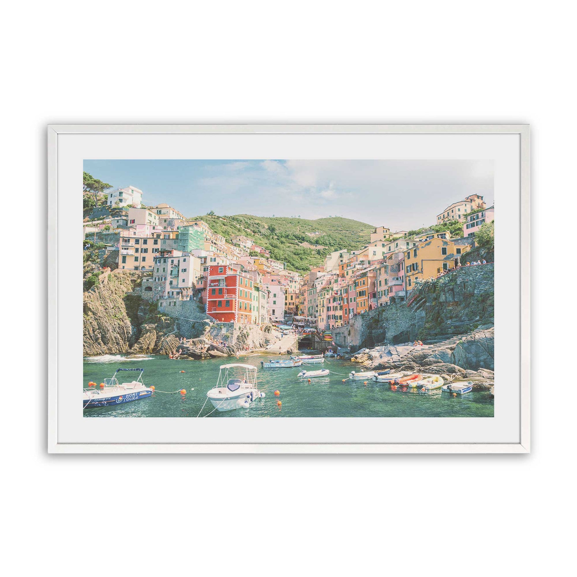 [Color:Opaque White], Picture of art in a Opaque White frame