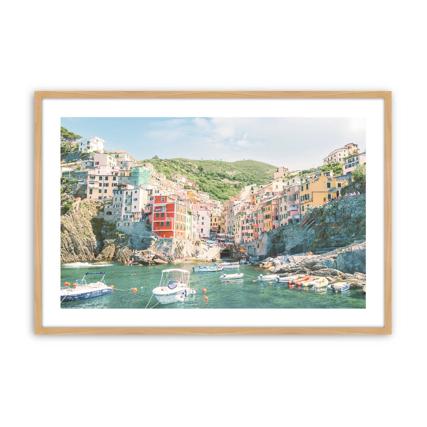 [Color:American Maple], Picture of art in a American Maple frame