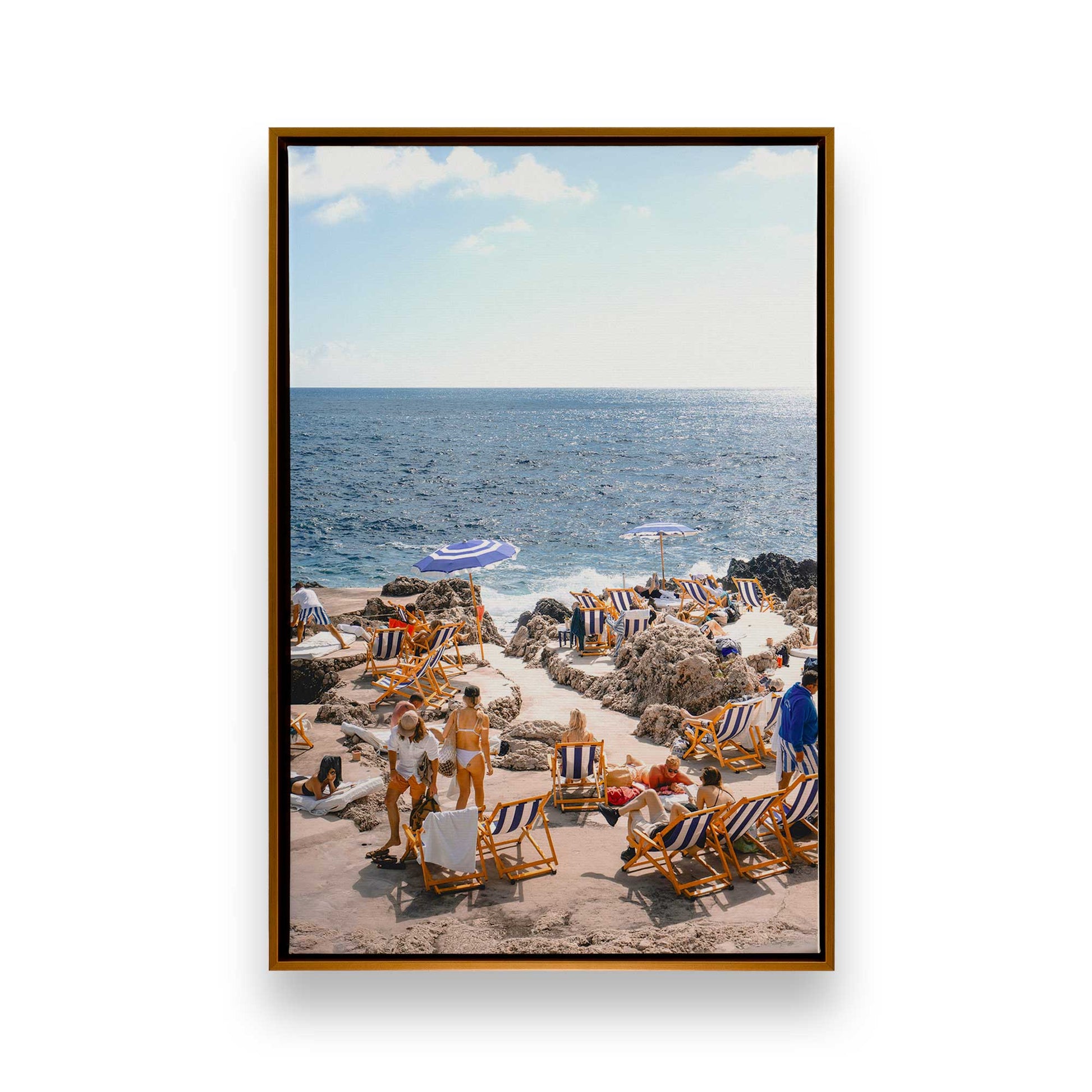 [Color:Polished Gold], Picture of art in a Polished Gold frame