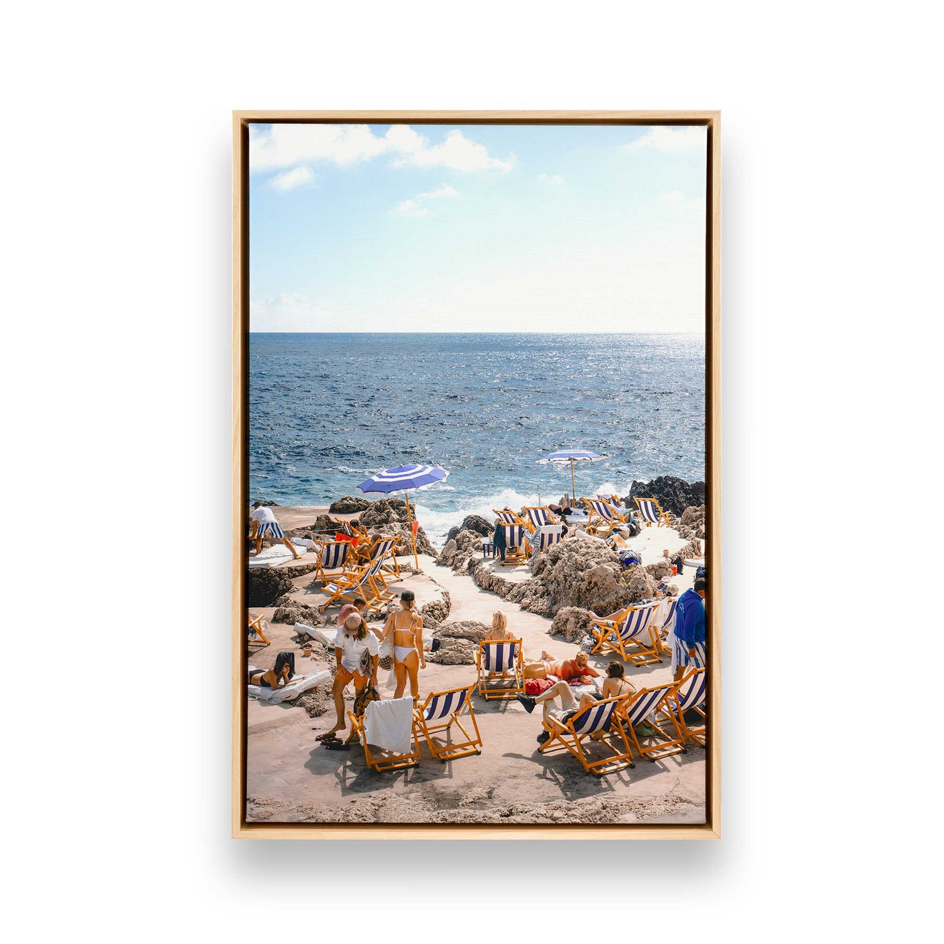 [Color:American Maple], Picture of art in a American Maple frame