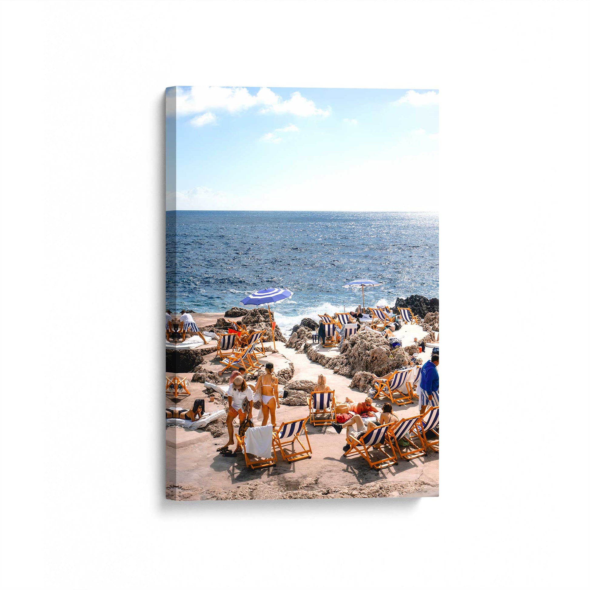 [Color:Stretched Canvas], Picture of art at an angle