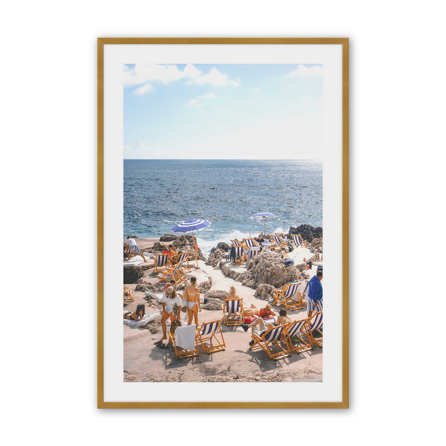 [Color:Polished Gold], Picture of art in a Polished Gold frame