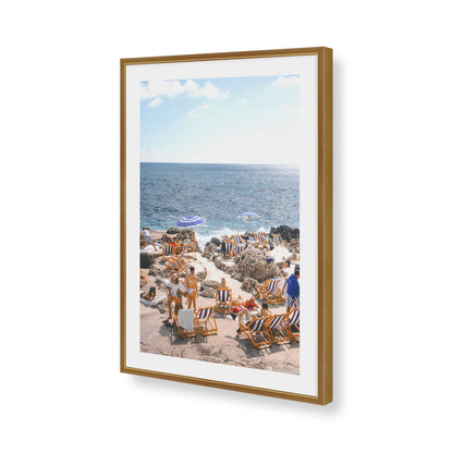 [Color:Polished Gold], Picture of art in a Polished Gold frame of the corner