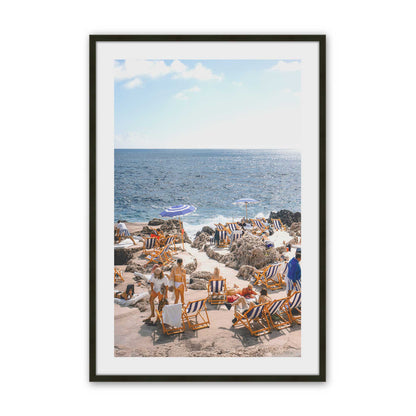[Color:Satin Black], Picture of art in a Satin Black frame