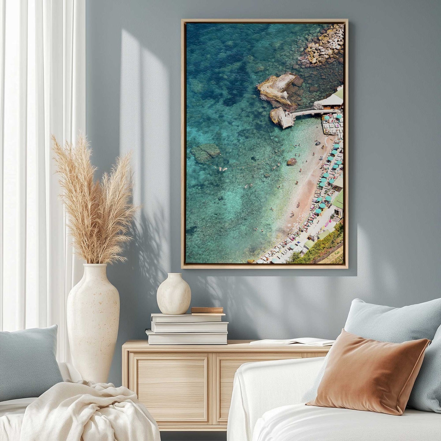 Picture of art in a room