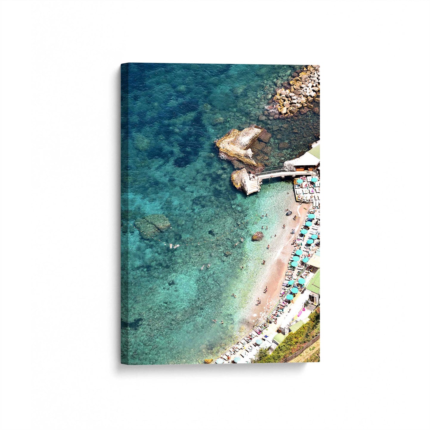 [Color:Stretched Canvas], Picture of art at an angle