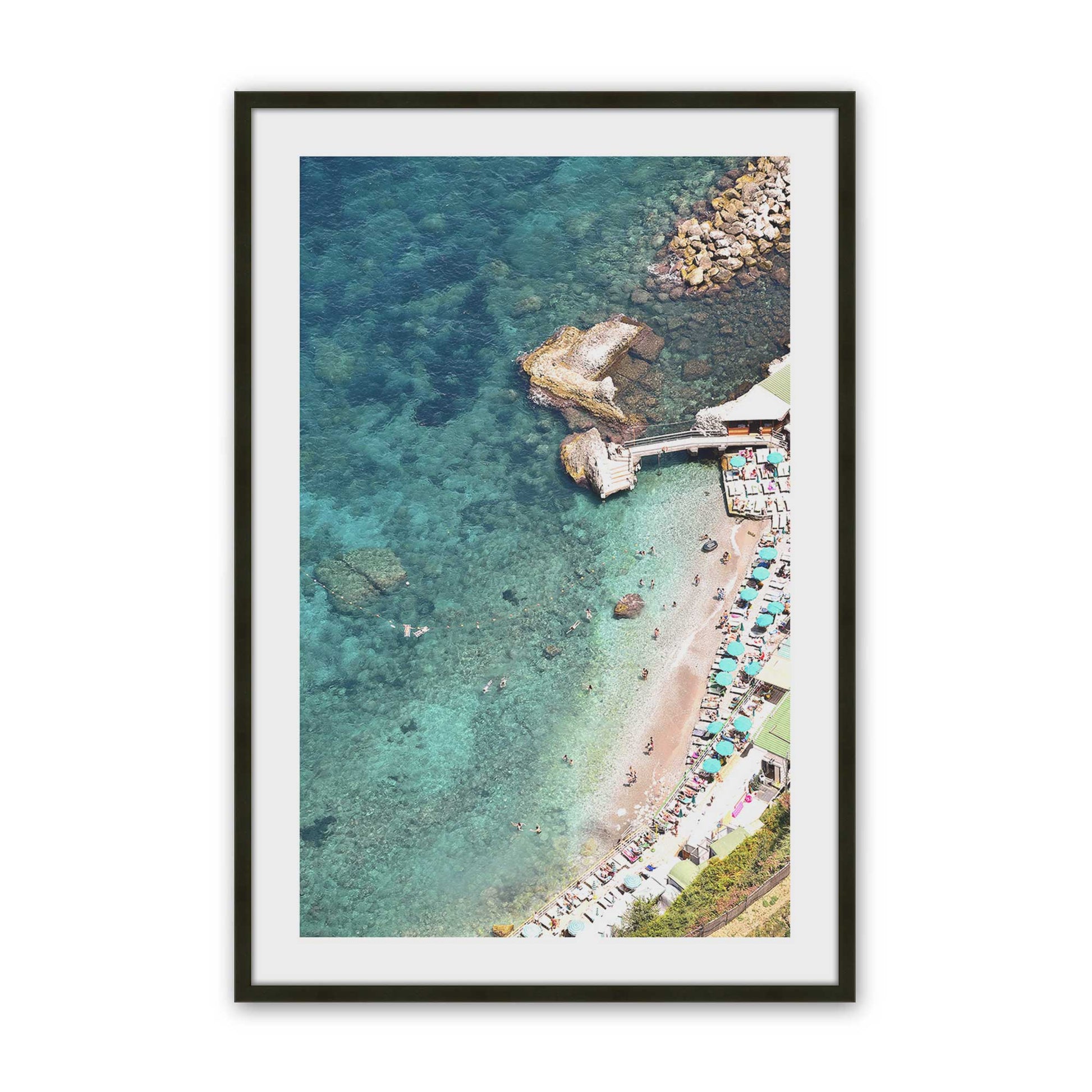 [Color:Satin Black], Picture of art in a Satin Black frame