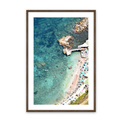 [Color:Walnut], Picture of art in a Walnut frame