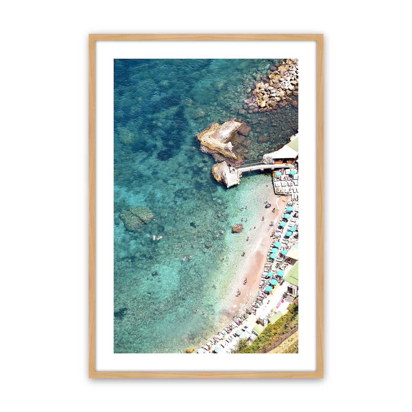 [Color:American Maple], Picture of art in a American Maple frame