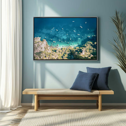 Picture of art in a room