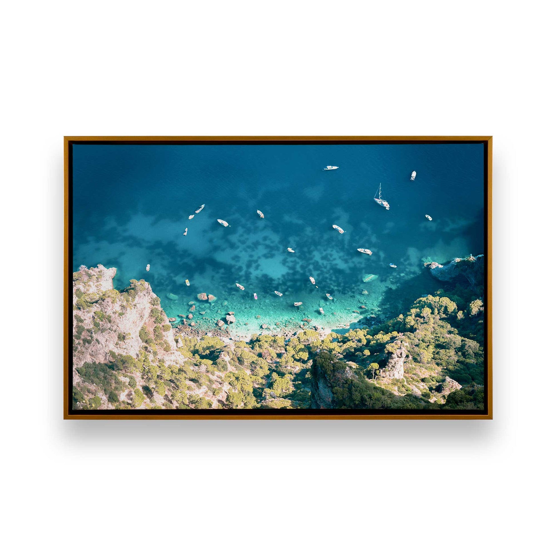 [Color:Polished Gold], Picture of art in a Polished Gold frame