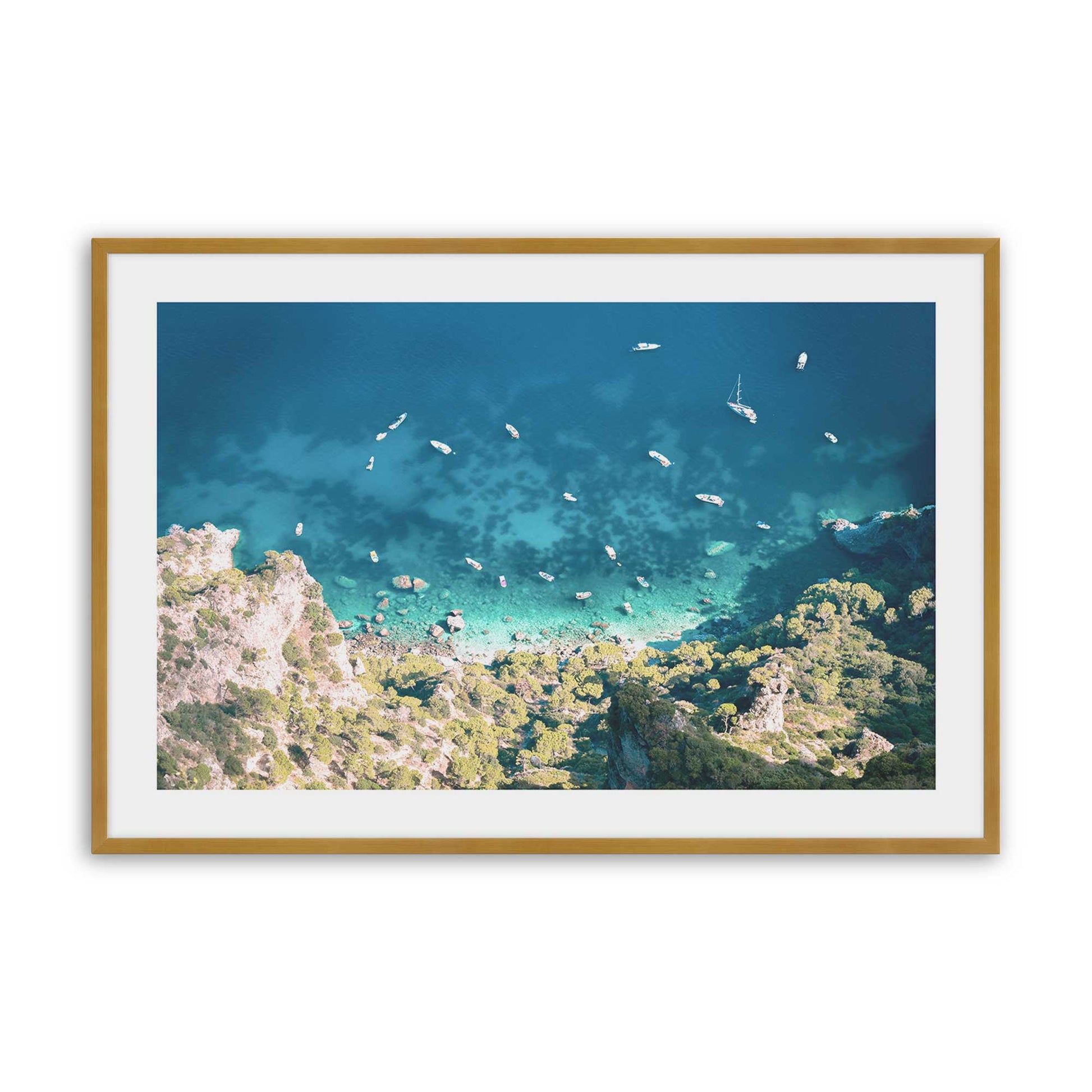 [Color:Polished Gold], Picture of art in a Polished Gold frame