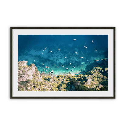[Color:Satin Black], Picture of art in a Satin Black frame