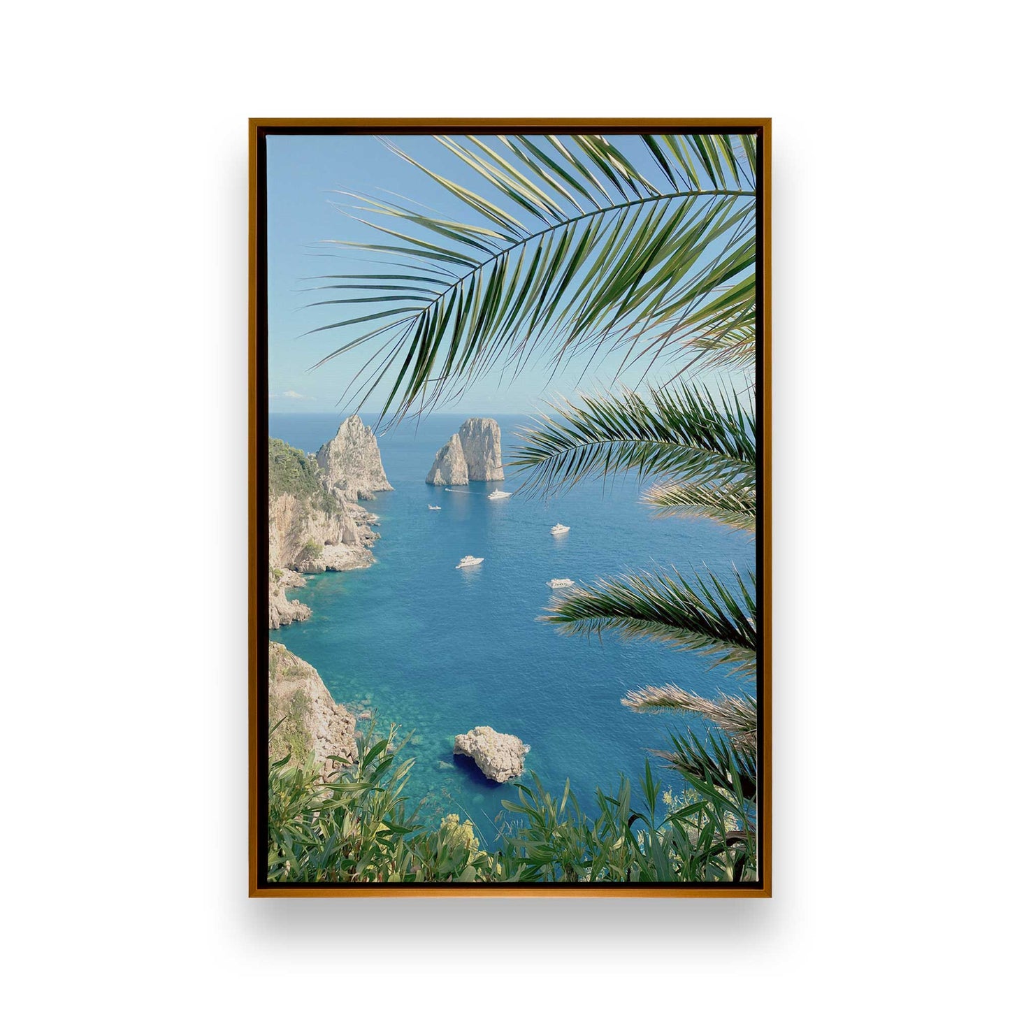 [Color:Polished Gold], Picture of art in a Polished Gold frame