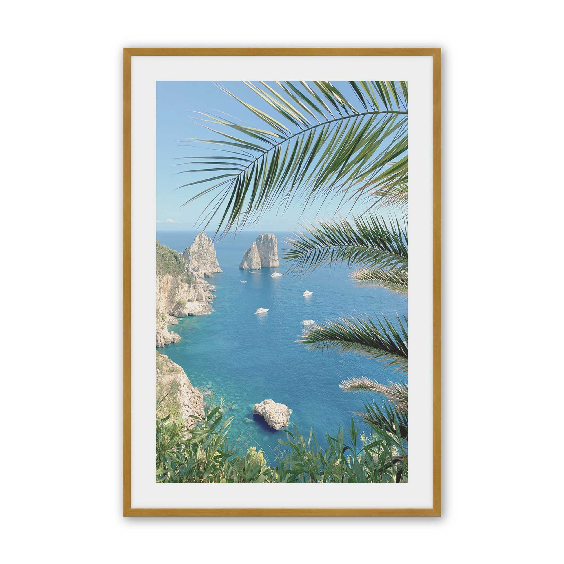 [Color:Polished Gold], Picture of art in a Polished Gold frame