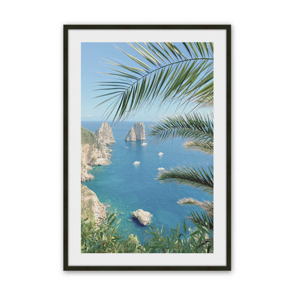 [Color:Satin Black], Picture of art in a Satin Black frame