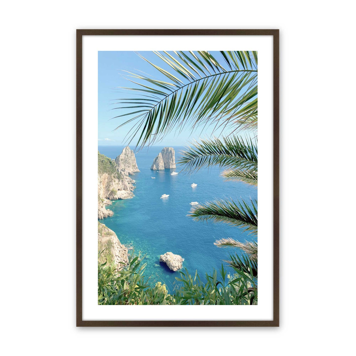 [Color:Belvinder Brown], Picture of art in a Belvinder Brown frame