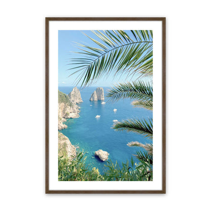 [Color:Walnut], Picture of art in a Walnut frame